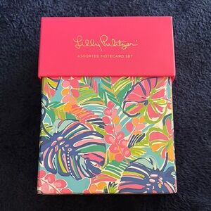 Lilly Pulitzer Tropical Floral Notecard Set